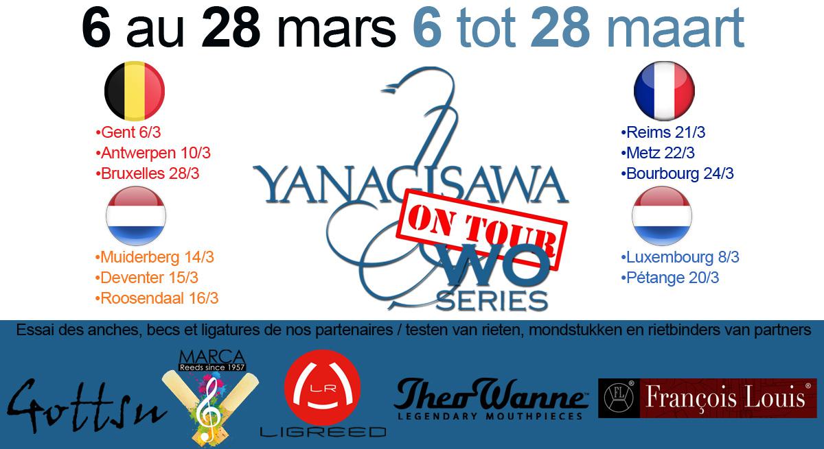 Photo Tournée Yanagisawa Du 6 au 28 Mars